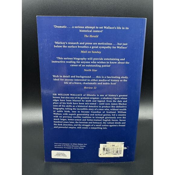 William Wallace: Brave Heart, Mackay, Dr James Paperback 1998 - Picture 2 of 7